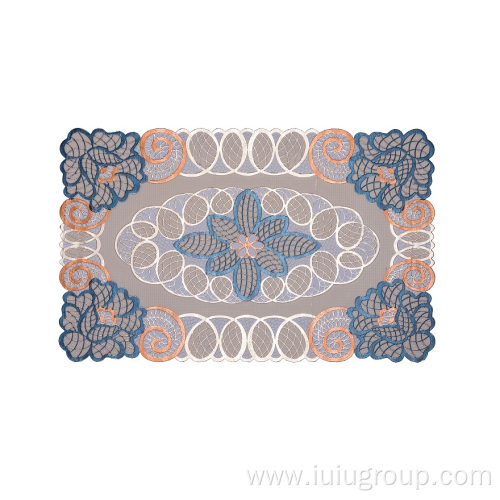 New Design Pattern Rectangle Lace Placemats